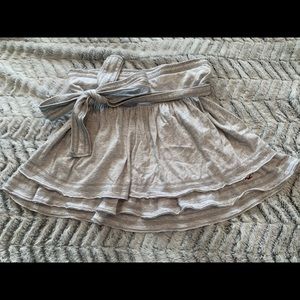 Grey hollister skirt